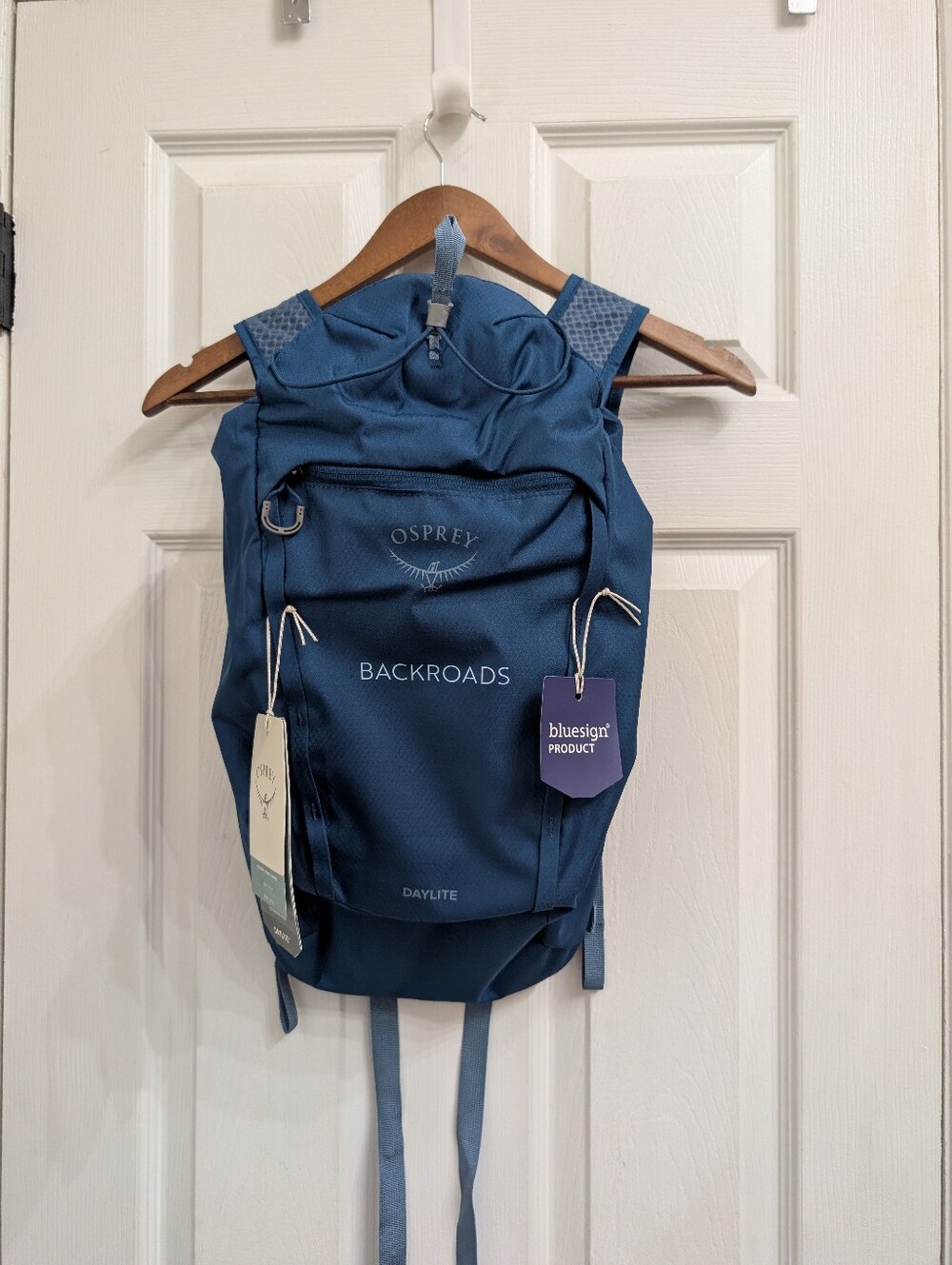 NWT Osprey Blue Daylite Cinch Night Shift Backroads Backpack 15L